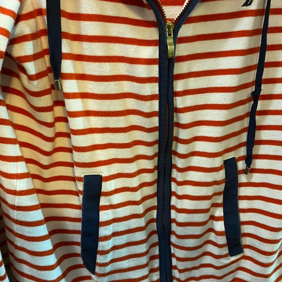NAUTICA ACTIVEWEAR HOODIE ZIPPER JACKET WOMEN'S SIZE LARGE - Picture 4 of 5